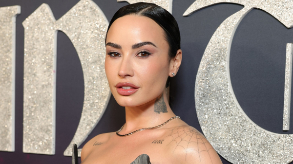 Demi Lovato’s Dolphin Skin Nails Are Nothing Short of Slick — See Photos